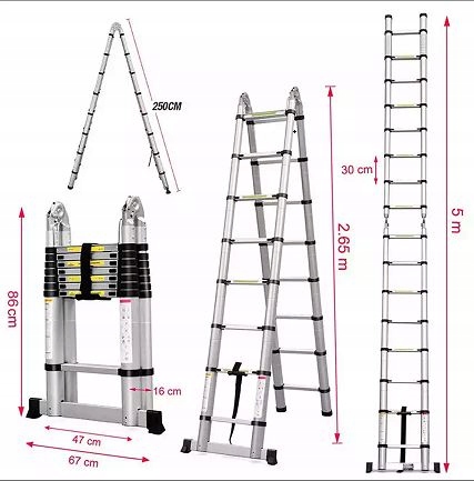 KONTRAKT 4348 rebrík 6 m hliník